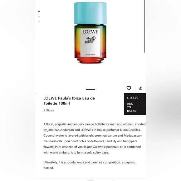 Loewe Blue and Brown Bath & Body Product - Picture 6 of 6